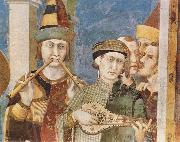 Simone Martini St Martin is dubbed a Knight,between 1317 and 1319 oil painting on canvas